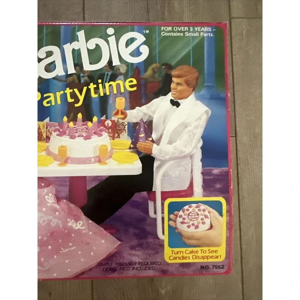 Barbie Birthday Surprise Party Time‎ Gift Set 1990 Mattel #7552 NRFB NIB